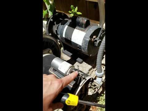 Century Centurion Pool Pump - Humming/Installing New Capacitor