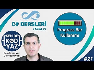 21-C # Progress Bar Usage and Properties, C# Tutorial 2018