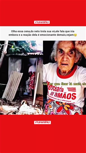 Olha essa cena,do neto trola sua vó,ele fala que iria embora e a reação dela é emocionante demais,vejam😢 #trolagem #vo #amordevo #videoviral #videobombando #viraltiktok #videoviraltiktok #fypシ゚viral #foryou #foryoupage #foryou