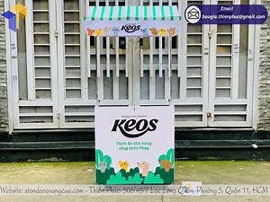 Quầy Bán Hàng Di Động Đẹp – Gấp Gọn, Dễ Mang Theo, Nhận Thiết Kế Free Ngay!