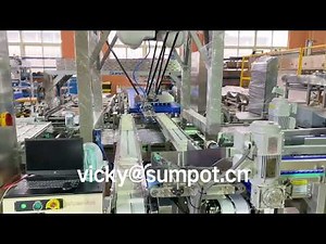 Retort pouch handling system-SUMPOT