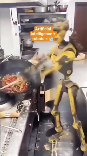 artificial intelligence and robots!🤣