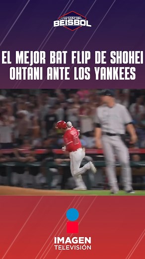 🤯🇯🇵⚾️ BAT FLIP DE OHTANI ante los Yankees. #mlb #LaCasaDelBeisbol #shoheiohtani #batflip #yankees #Ohtani #GrandesLigas | Adrenalina Imagen TV
