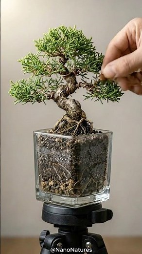 Fast Timelapse Japanese Bonsai 🌳 Seed to Full Tree | One-Framing Cinematic Macro Growth #bonsaicare
