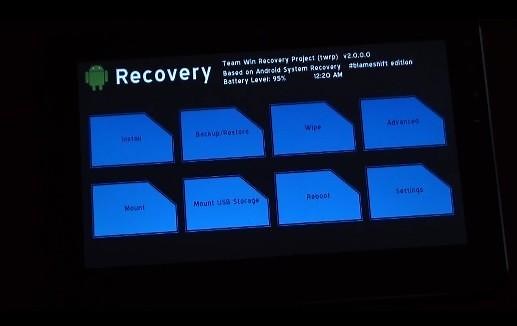TeamWin demos TWRP 2.0 recovery manager for Android, scoffs at your volume rocker (video)