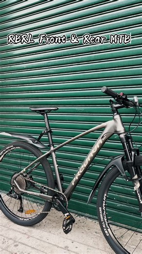 Mudguard is essential since rainy days are ahead..... 🌧 RBRL Front & Rear MTB Mudguard Set SRP: P1,400 / set Descriptions: ✔ Fit for mountain bike (tire width 1.35-2.35