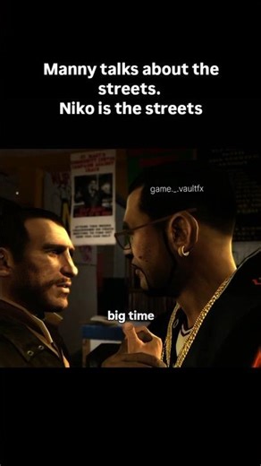 Manny Talks About The Streets… Niko Survived Them | GTA 4