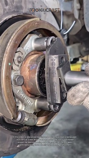 Brake Drum Bearing Removal Tool Makes Repairs Surprisingly Easy