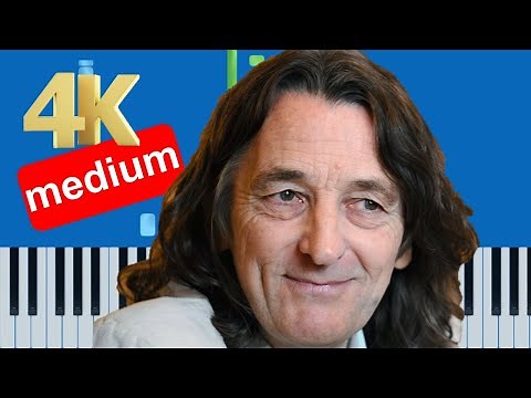 Supertramp - Lord Is It Mine (Slow Medium) Piano Synthesia Tutorial