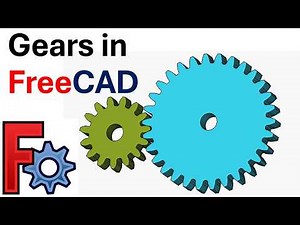 Model Gears in FreeCAD - Easy Tutorial
