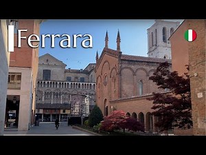 Ferrara, Italy in 4K: City Walk & Sightseeing Tour