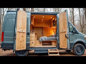 DIY Camper Van Build from Start to Finish | The Ultimate Luxury Camper Van ‪@atelier.vanwood.campers‬