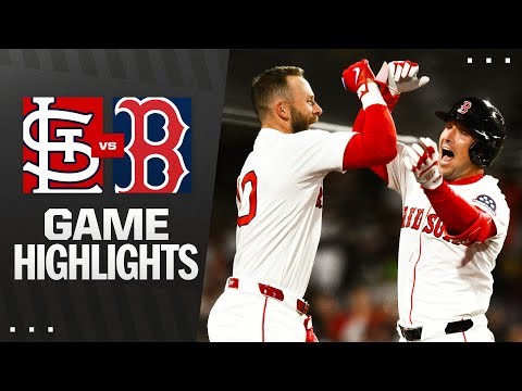 Cardinals vs. Red Sox Game 2 Highlights (4/6/25) | MLB Highlights