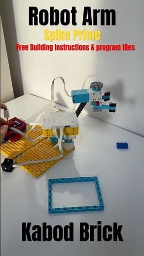 Robot Arm -Spike prime(free building instructions & program files) #스파이크프라임 #legoeducation #joystick