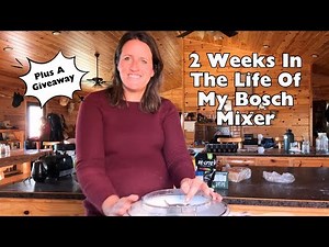How I Use My Bosch Mixer