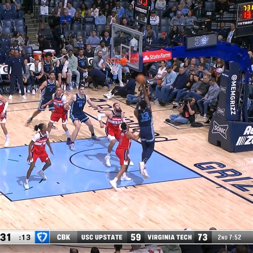 Jaren Jackson Jr. was ON A MISSION tonight 🙌 39 PTS | 6 REB | 5 3PM | NBA