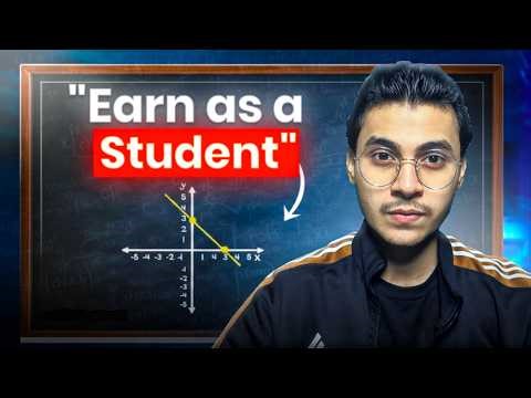 How I Earned my First 100$ ? As a Student ? Full Tutorial