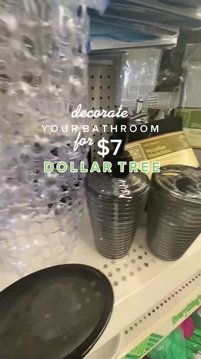 Budget-Friendly Bathroom Decor Ideas from Dollar Tree
