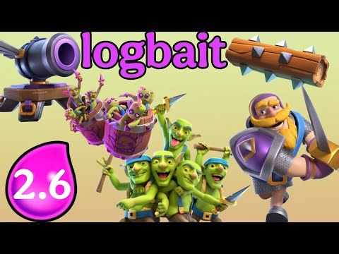 "The Art of Bait 🎭 Logbait Strategy Revealed!" #clashroyale #logbait