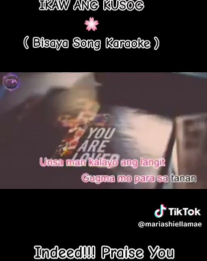 Ikaw Ang Kusog Karaoke Song
