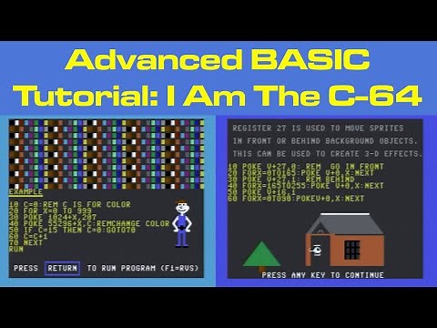 I Am The C-64: Advanced Tutorial Series, Volumes 4-6