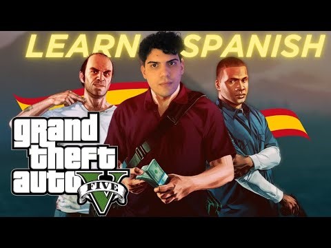 Learn Spanish With: Grand Theft Auto V 💲 | Comprehensible Input Spanish Gameplay