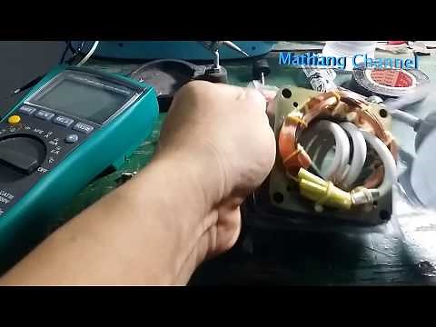 Cách kiểm tra cuộn dây quạt điện