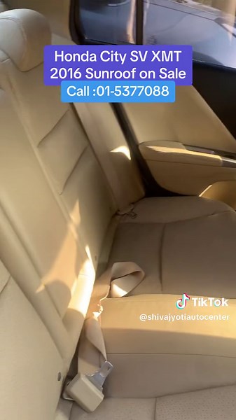 Honda City SV XMT 2016 Sunroof on Sale in Nepal