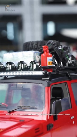 The Capo 1/6 RC Crawler SIXER1 just got a upgrade with amazing accessories! #RCUpgrades #CapoSIXER1 #CrawlerModels #RCCollectors #ModelCustomization | Toucanhobby