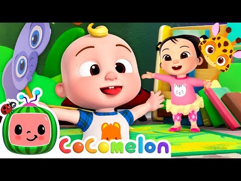 Peek-a-Boo Safari! 🦁 | CoComelon | Kids Songs | Moonbug Mornings 🌞