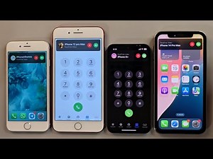 FaceTime Incoming call & Same time call iPhone 6S iPhone 7 plus iPhone 13 mini iPhone 16 Pro