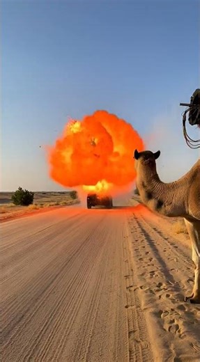 Camel Traffic Cop Instantly Destroys Speeding Car 😱 Rocket Launcher Justice