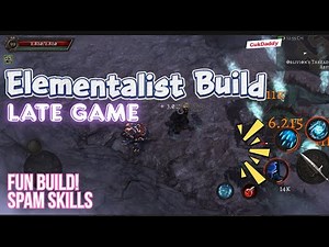 Oniro ARPG | Fun Late Game with Elementalist Build – Skill Spam Madness! Build Guide