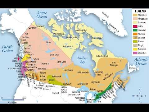 Map of Canada: Inuit | Mapsandlocations.com