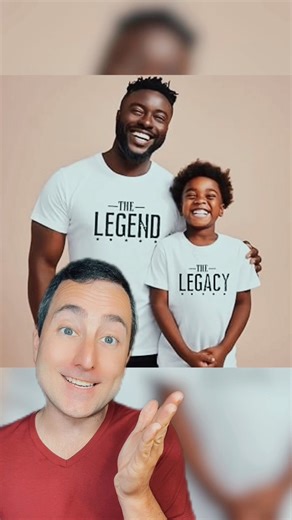 44K views · 1.1K reactions | Dads and kids wearing matching shirts | Taylor Nikolai | Facebook