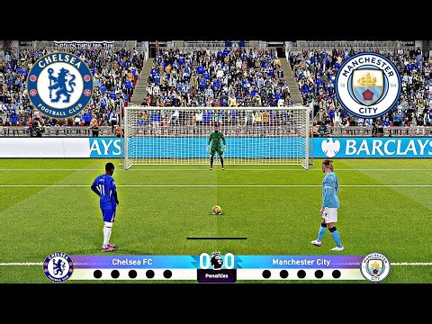 CHELSEA VS MAN CITY FULL PENALTY SHOOTOUT | CHE VS CITY HIGHLIGHTS