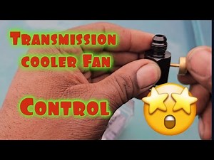 #Derale transmission cooler fan controller installation