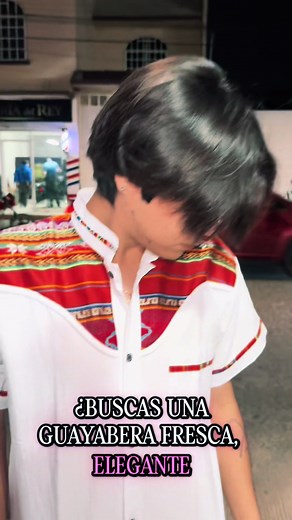 Guayabera Artesanal de Algodón para Caballero