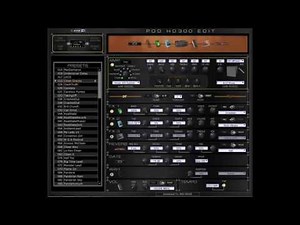 John Mayer tone using POD HD300 + Fender Custom Shop Fat 50's pickups