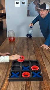 Super Bottle Flip Tic Tac Toe ❌⭕ #games #funtime #fungame | Familyfuniq