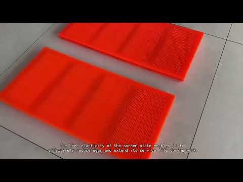 Modular Polyurethane Screen Plates for Mining