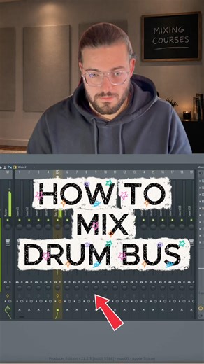 How to mix Drum Bus #drum #bus #beatmaker #mix