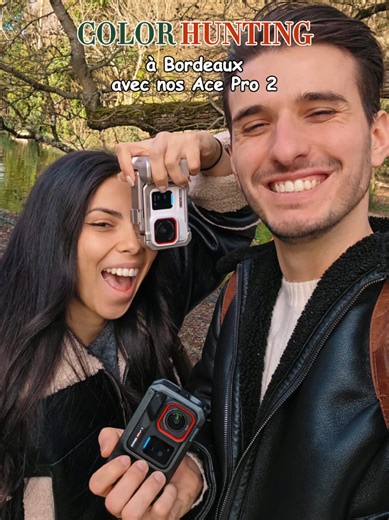 On a fait la trend Color Hunting à Bordeaux et on a adoré 👩‍❤️‍👨😍 #tutorial #colorhunting #insta360 #insta360acepro2
