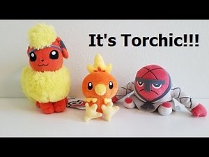 Pokémon Center Torchic Sitting Cuties Plush