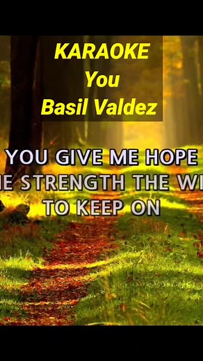You by Basil Valdez - Videoke and Karaoke Lyrics
