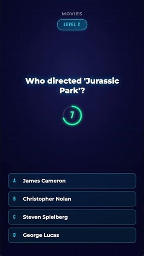 Who DirectedJurassic Park? 🎬 Movie Quiz #2
