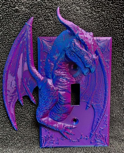 Dragon Light Switch Cover - Etsy