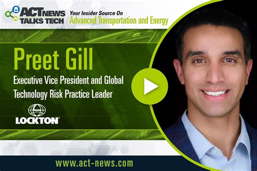 ACT News Talks Tech: Preet Gill on Insurance for AVs
