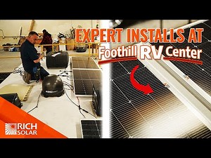 Retrofit Your RV with RICH SOLAR Panels & Batteries! | Foothill RV Center