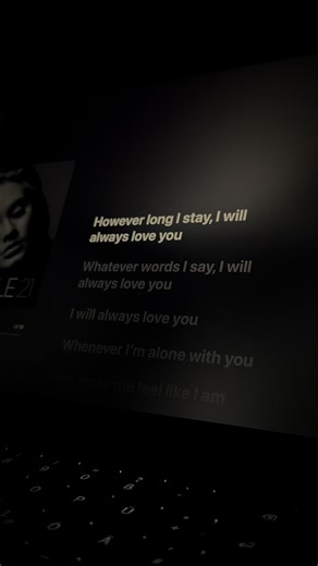 Love Song - Adele #fyp #adele #lovesong #lyrics #macbook